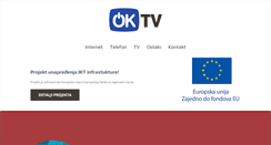 Desktop Screenshot of oktv.hr